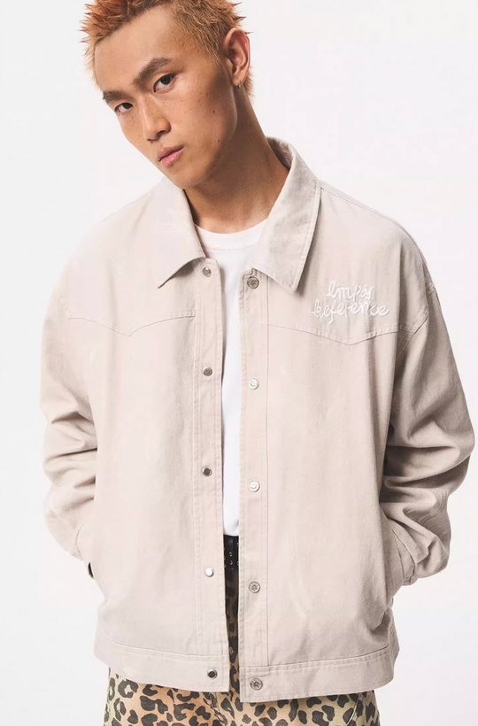 EMPTY REFERENCE Angel Print Work Jacket | Face 3 Face