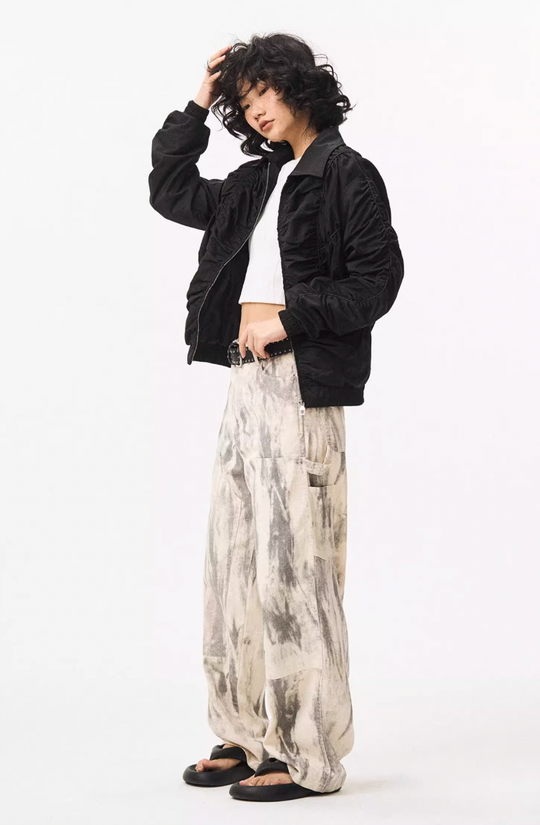 EMPTY REFERENCE Functional Pleated Jacket | Face 3 Face