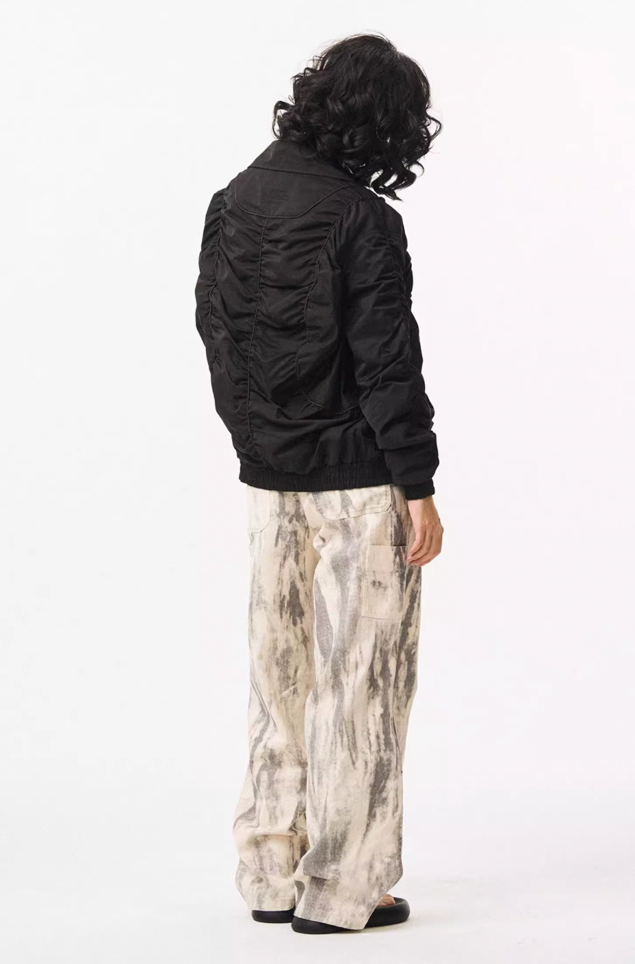 EMPTY REFERENCE Functional Pleated Jacket | Face 3 Face