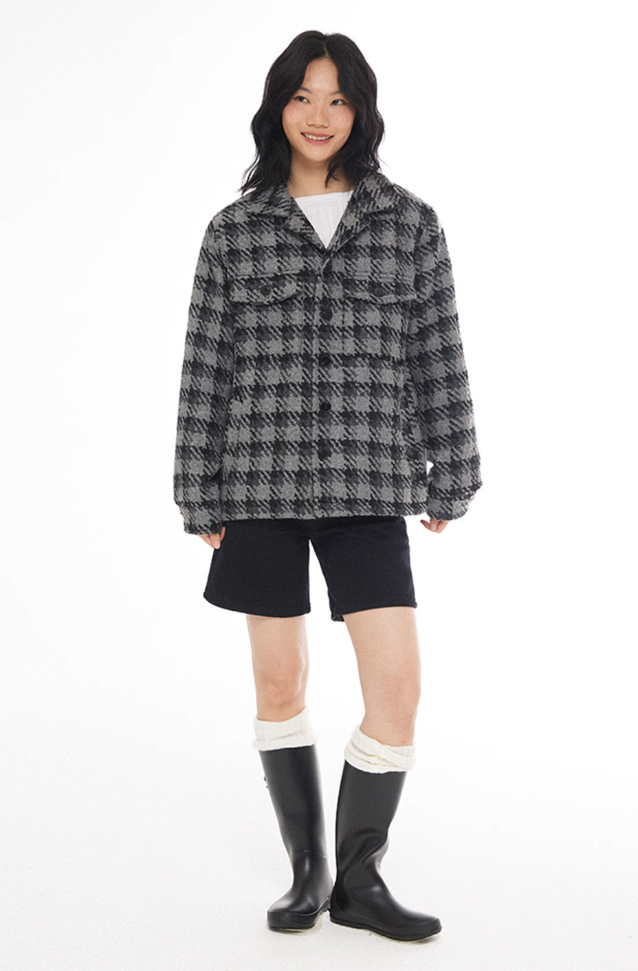 EMPTY REFERENCE Houndstooth Jacket | Face 3 Face