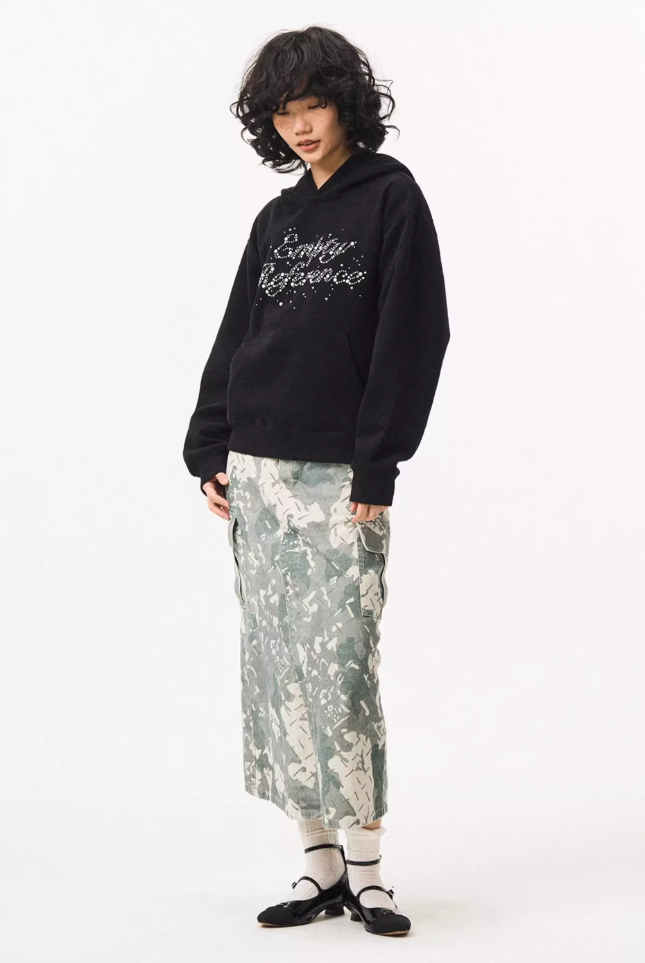 EMPTY REFERENCE Pearl Logo Hoodie | Face 3 Face