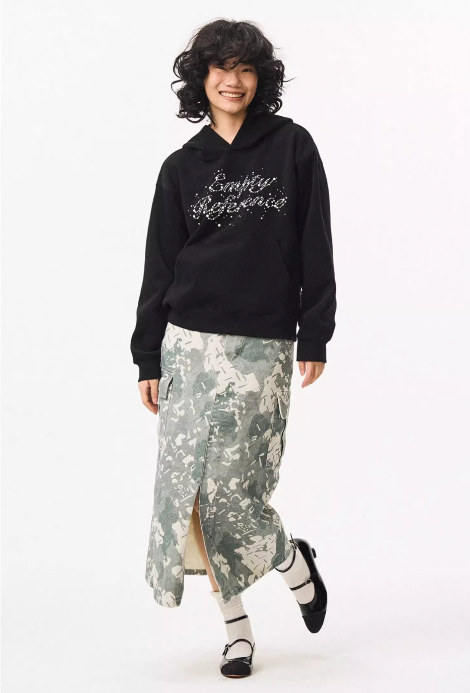 EMPTY REFERENCE Pearl Logo Hoodie | Face 3 Face