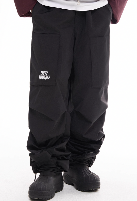 EMPTY REFERENCE Embroidered Pockets Ski Pants | Face 3 Face