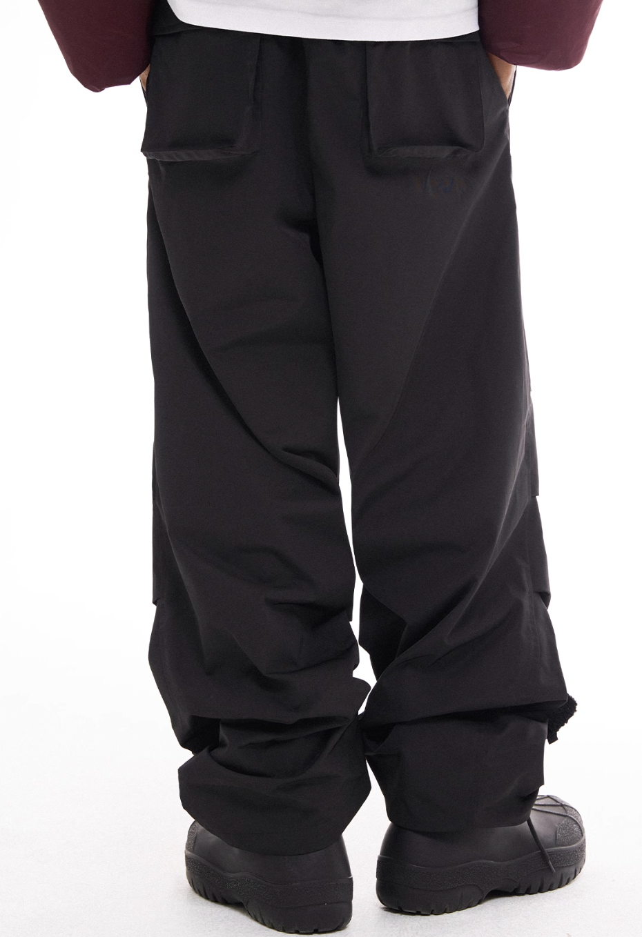 EMPTY REFERENCE Embroidered Pockets Ski Pants | Face 3 Face