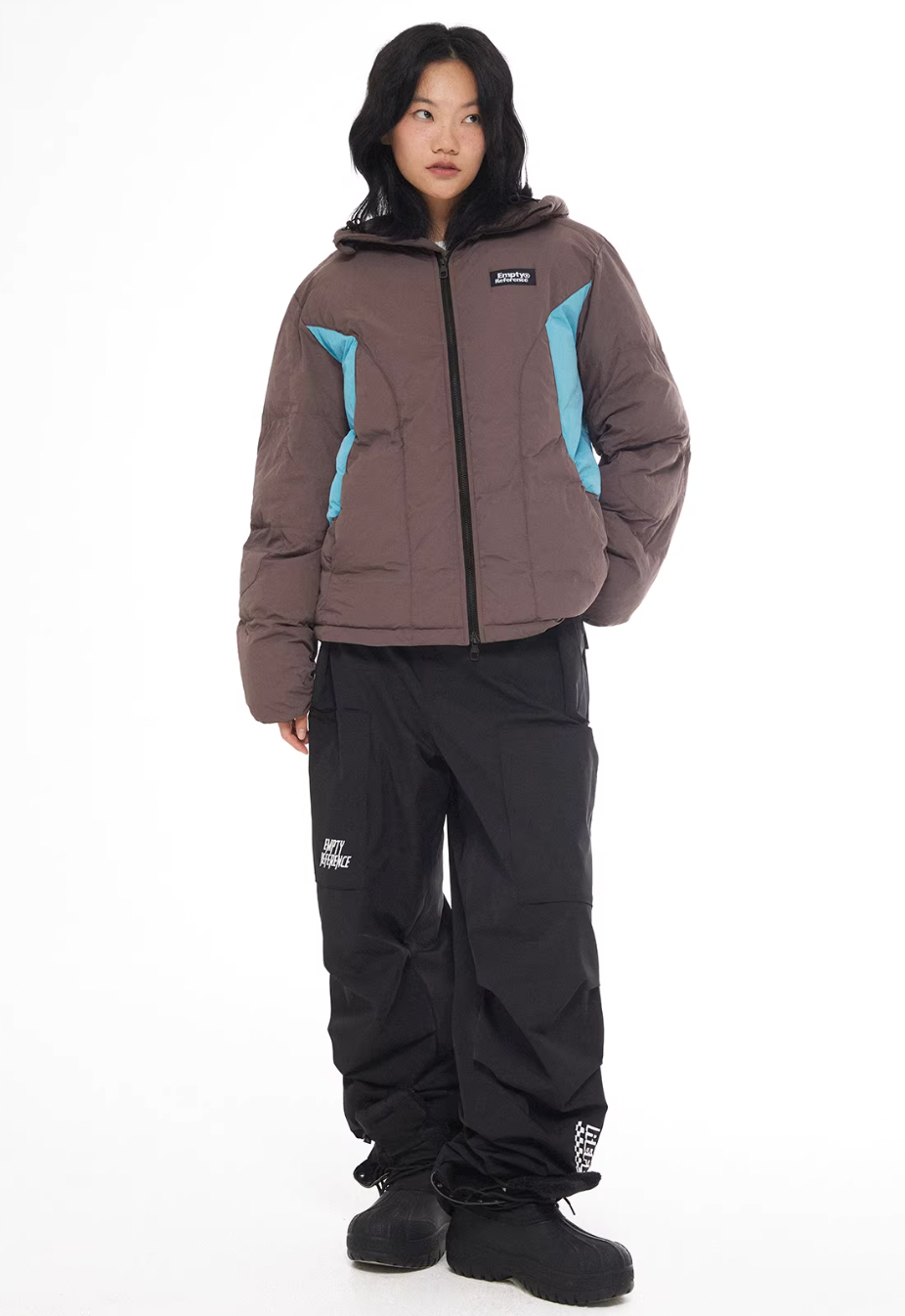 EMPTY REFERENCE Embroidered Pockets Ski Pants | Face 3 Face