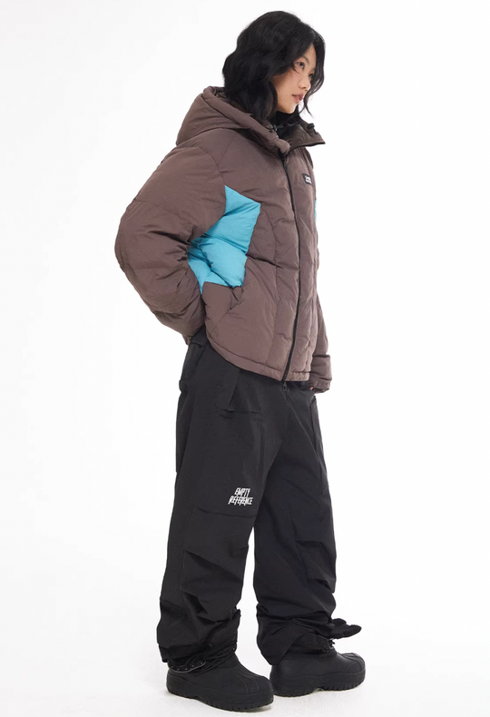 EMPTY REFERENCE Embroidered Pockets Ski Pants | Face 3 Face