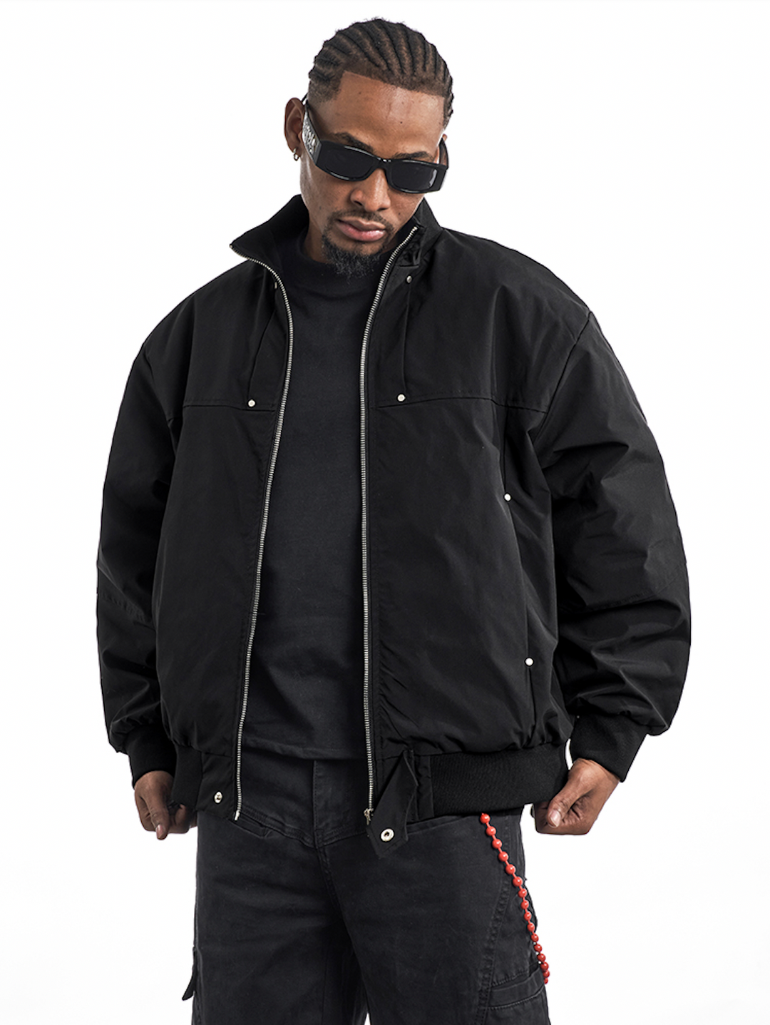 F3F Select Quilted Lining Bomber Jacket | Face 3 Face