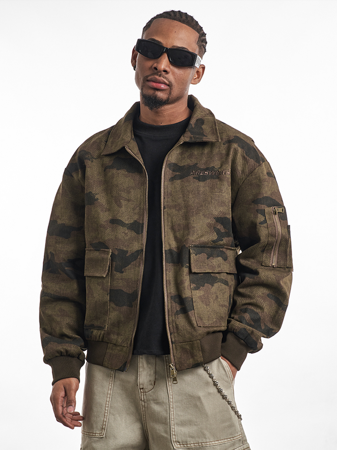 F3F Select Camouflage MA-1 Bomber Jacket | Face 3 Face