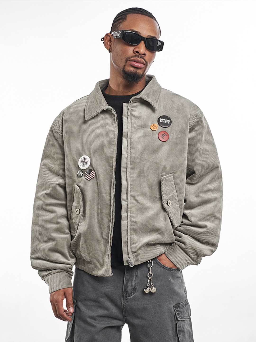 F3F Select Corduroy Work Bomber Jacket | Face 3 Face