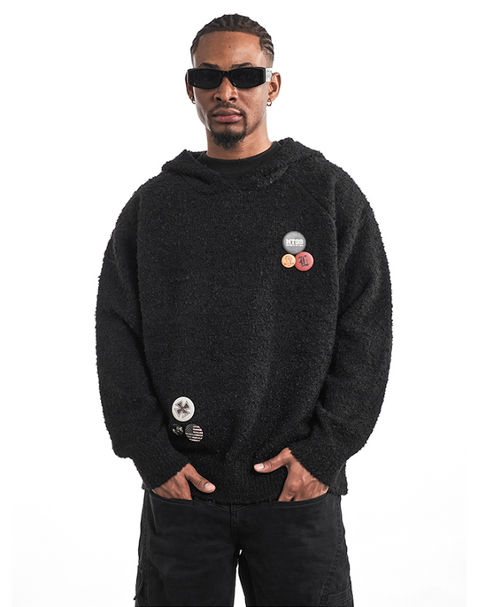 F3F Select Brushed Knit Hoodie | Face 3 Face