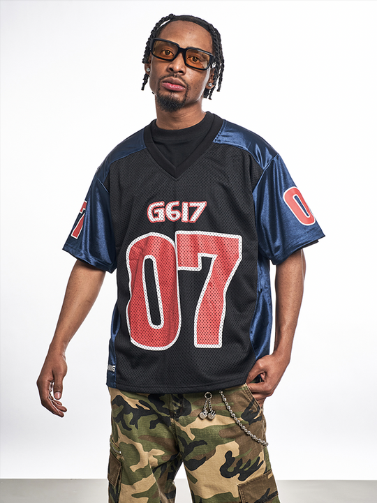 F3F Select 07 Numbering Printed Logo Mesh Hockey Jersey Tee | Face 3 Face