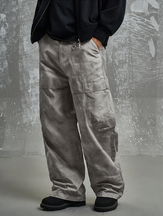 F3F Select Old Washed Work Cargo Pants | Face 3 Face