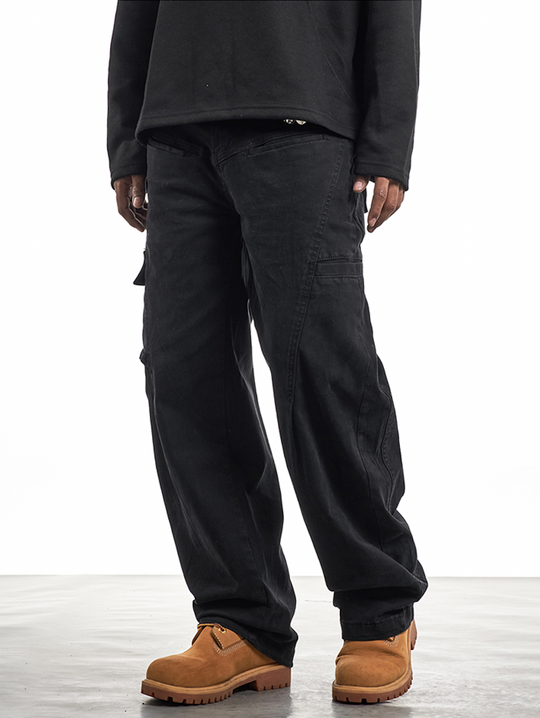 F3F Select Deconstructed Cargo Pocket Work Pants | Face 3 Face