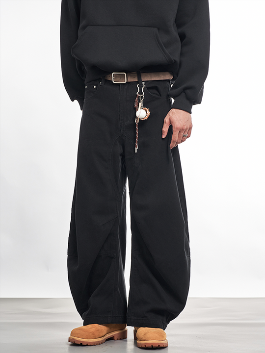 F3F Select Draped Vintage Balloon Baggy Pants | Face 3 Face