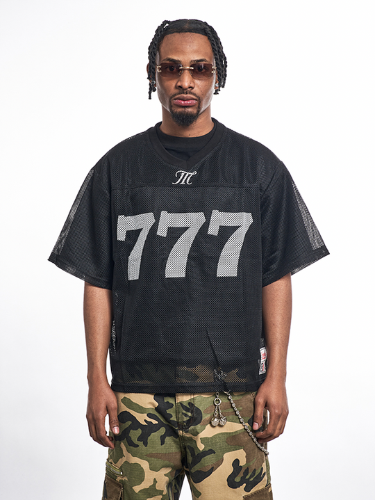 F3F Select 777 Numbering Printed Mesh Hockey Jersey Tee | Face 3 Face