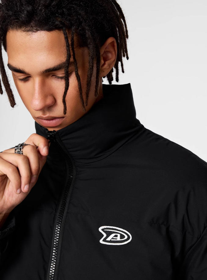 Achock Small Logo Down Jacket | Face 3 Face