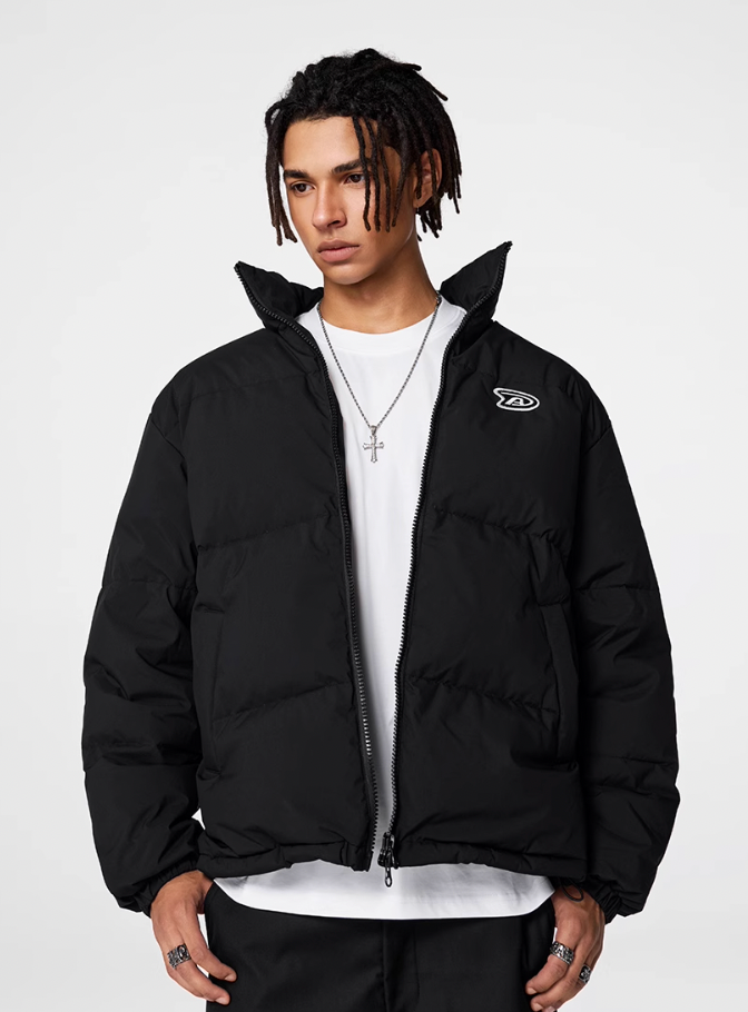Achock Small Logo Down Jacket | Face 3 Face