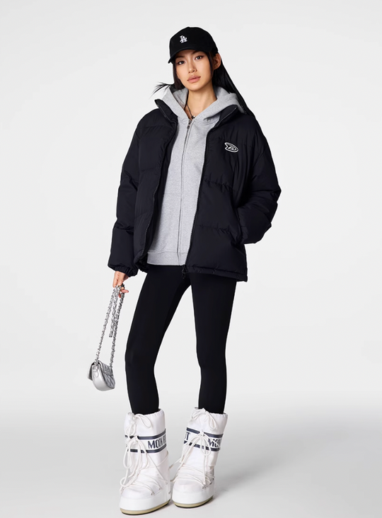 Achock Small Logo Down Jacket | Face 3 Face