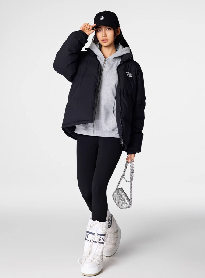 Achock Small Logo Down Jacket | Face 3 Face