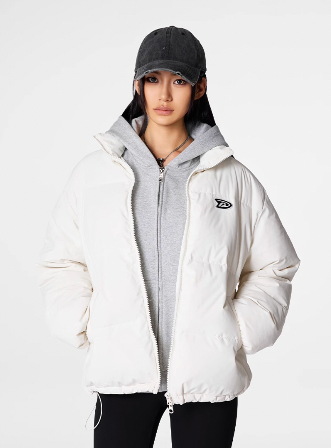 Achock Small Logo Down Jacket | Face 3 Face