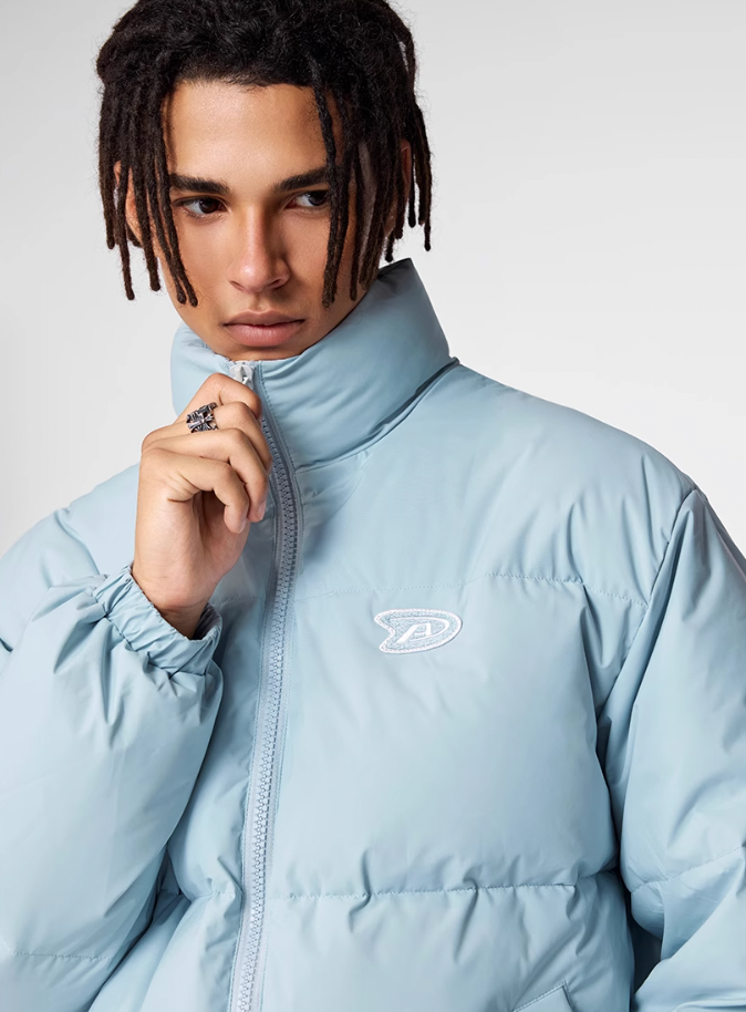 Achock Small Logo Down Jacket | Face 3 Face