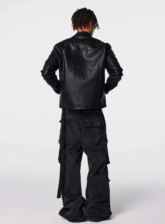 Biker jacket | Leather Motorcycle Jacket | Face 3 Face