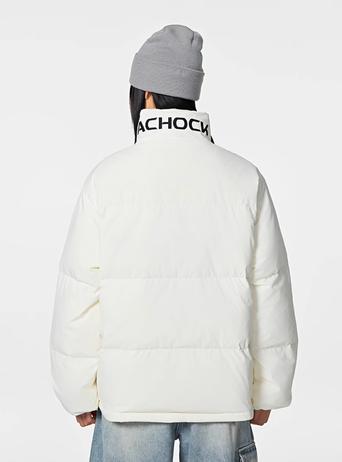 Achock Basic Logo Down Jacket | Face 3 Face