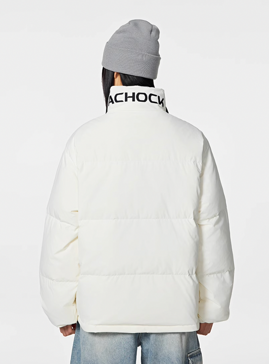 Achock Basic Logo Down Jacket | Face 3 Face