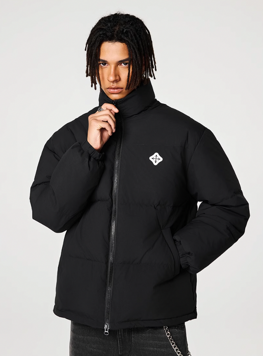 Achock Basic Logo Down Jacket | Face 3 Face