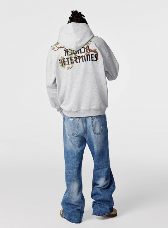 Achock Pine Tree Heavy Embroidery Hoodie | Face 3 Face