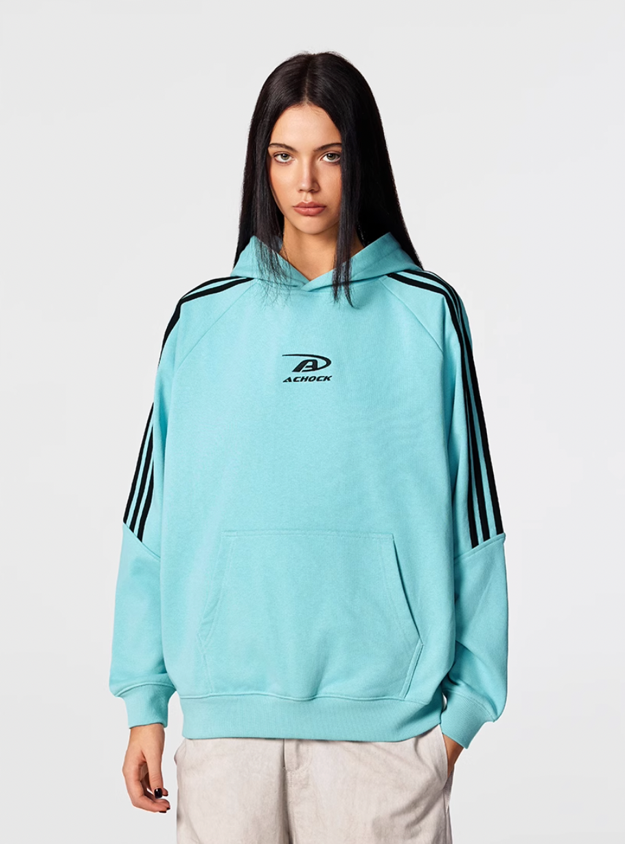 Achock Bar Striped Hoodie | Face 3 Face