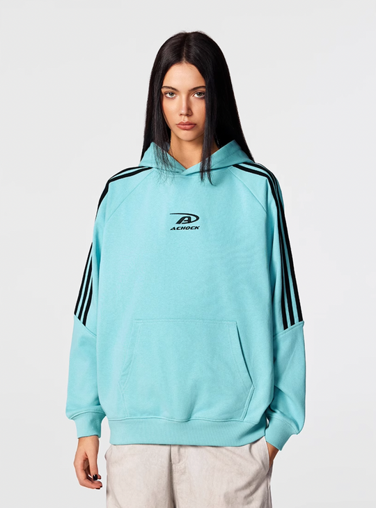 Achock Bar Striped Hoodie | Face 3 Face