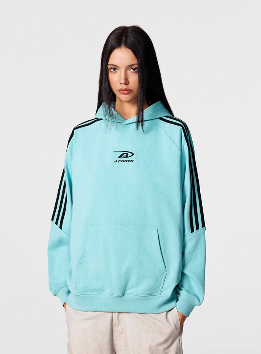 Achock Bar Striped Hoodie | Face 3 Face