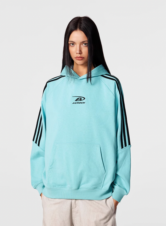 Achock Bar Striped Hoodie | Face 3 Face