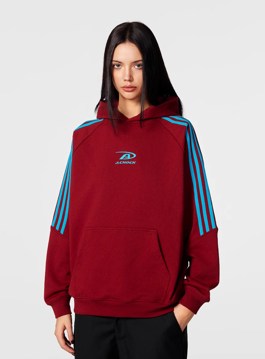 Achock Bar Striped Hoodie | Face 3 Face