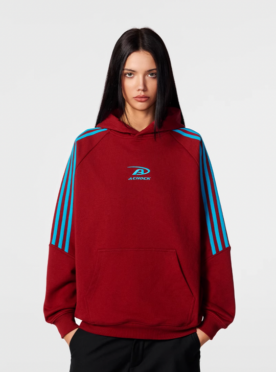 Achock Bar Striped Hoodie | Face 3 Face