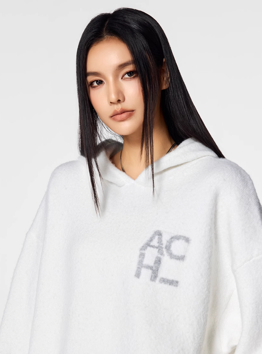 Achock Logo Knit Hoodie | Face 3 Face