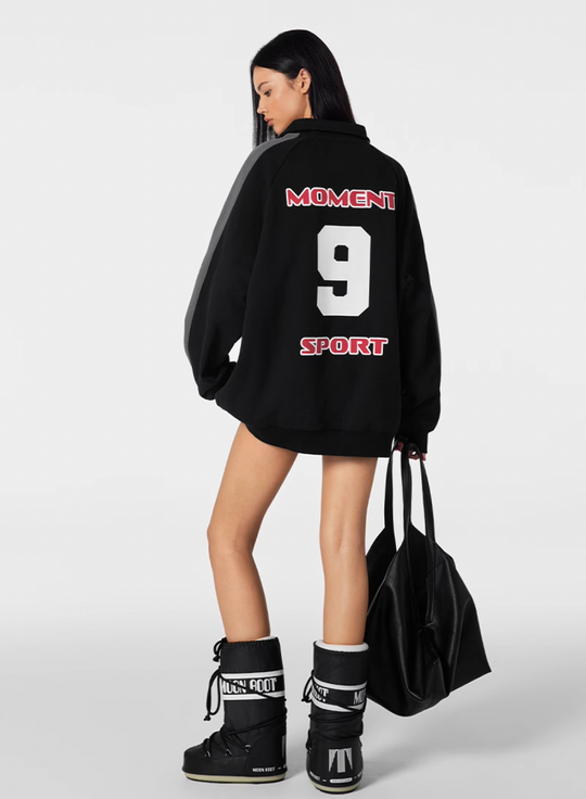 Achock Uniform Designed Half-Zip Sweatshirt | Face 3 Face