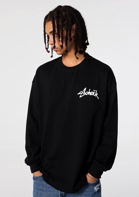 Achock Basic Logo Long Sleeve Tee | Face 3 Face