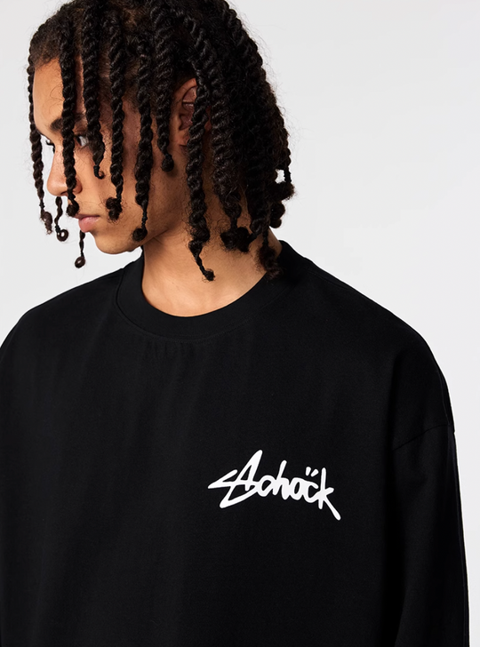 Achock Basic Logo Long Sleeve Tee | Face 3 Face