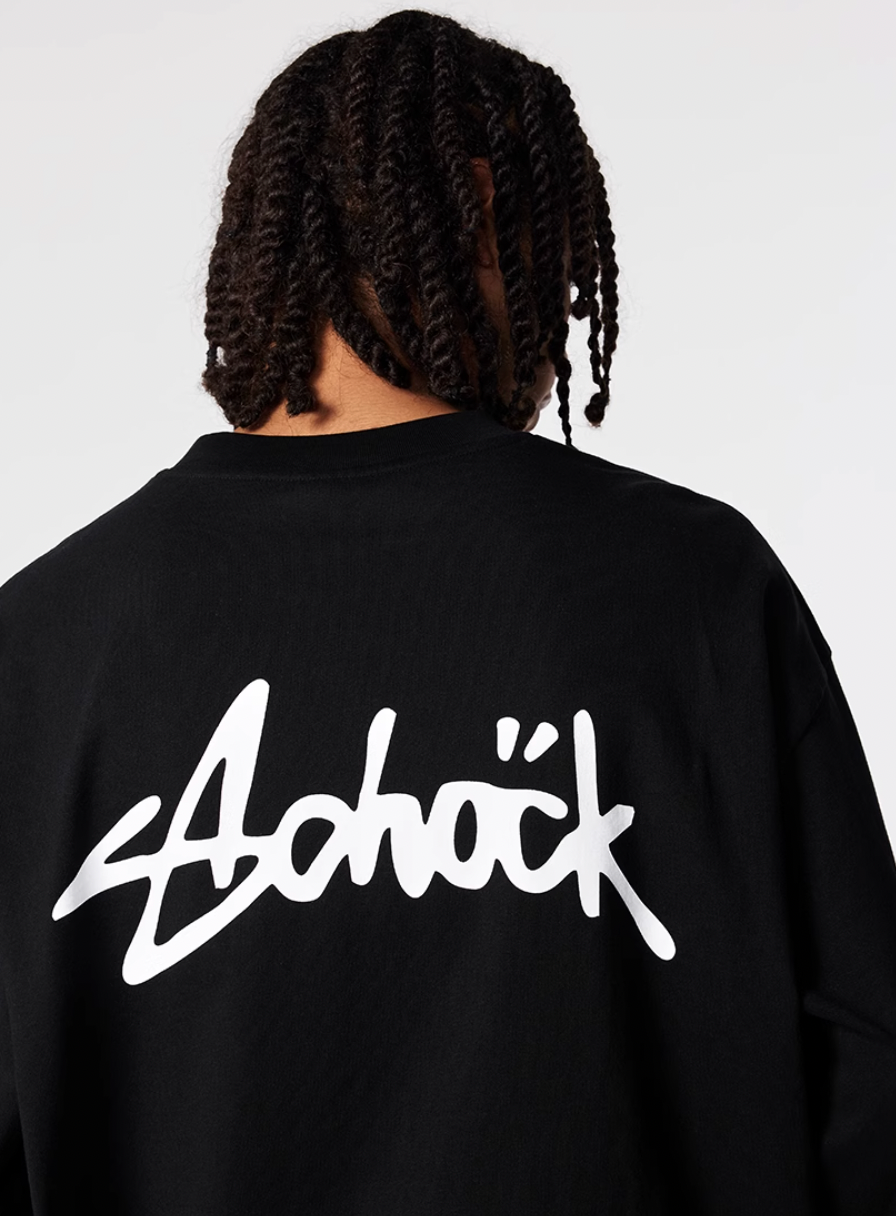 Achock Basic Logo Long Sleeve Tee | Face 3 Face