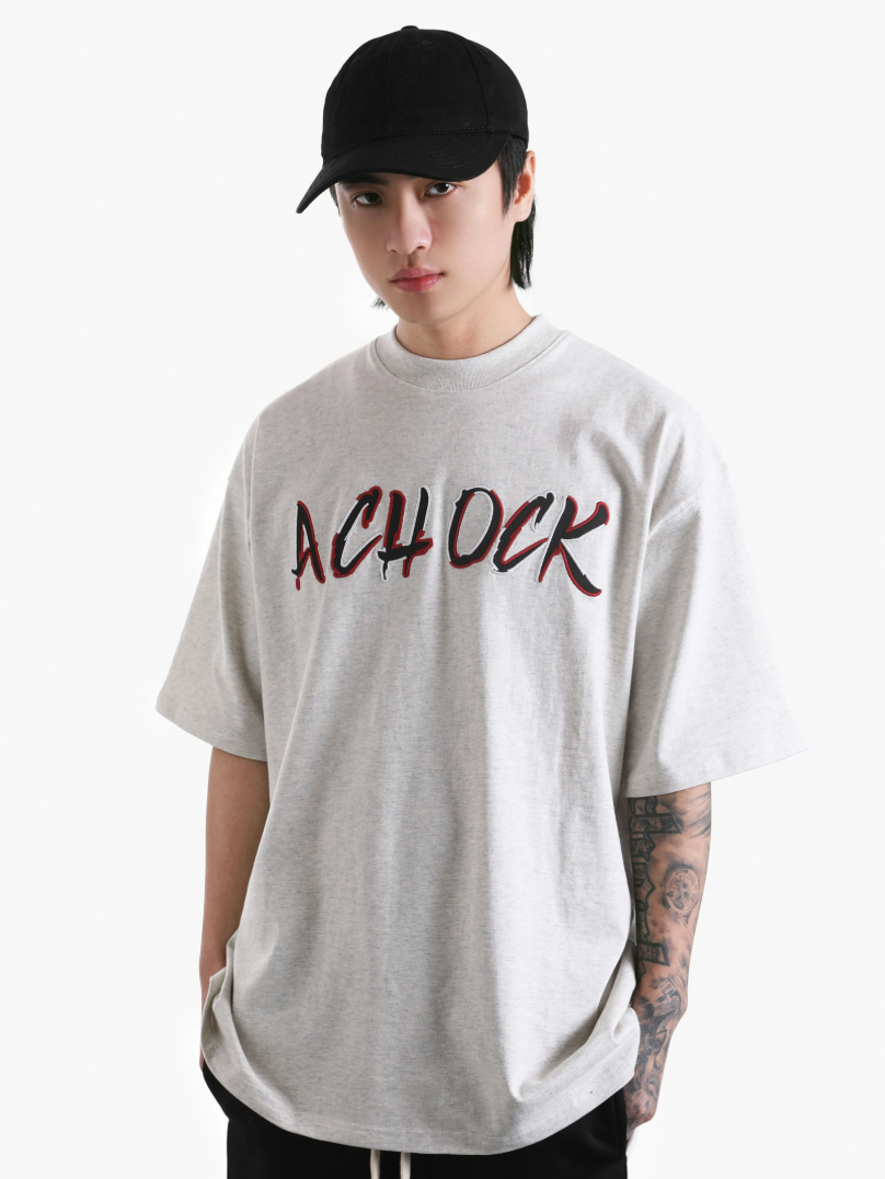 Achock Original Embroidered Logo Tee | Face 3 Face