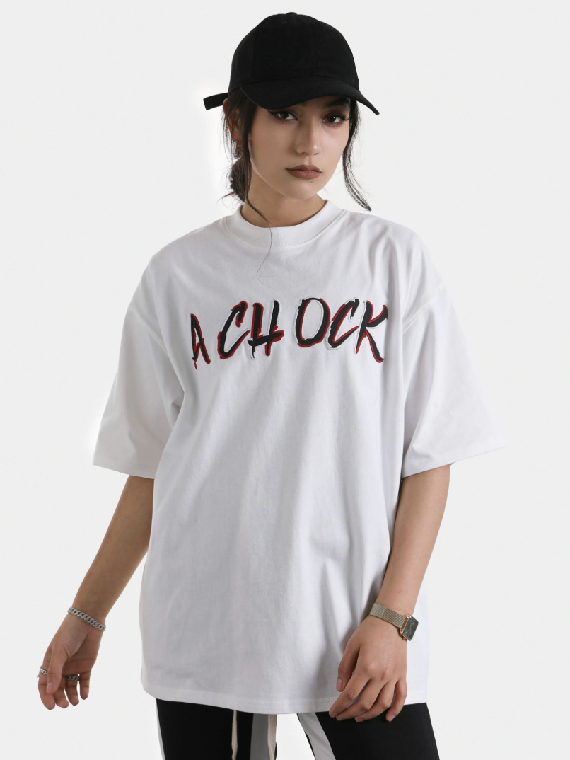 Achock Original Embroidered Logo Tee | Face 3 Face