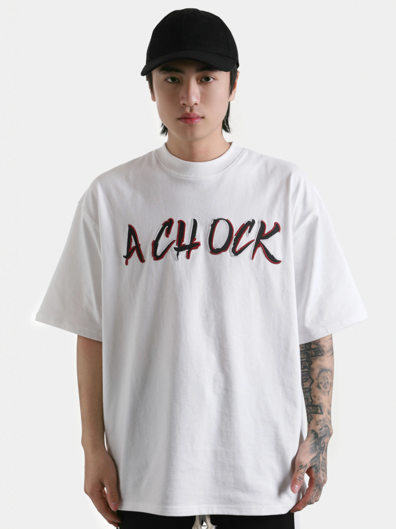 Achock Original Embroidered Logo Tee | Face 3 Face