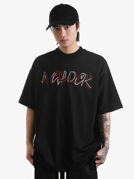 Achock Original Embroidered Logo Tee | Face 3 Face