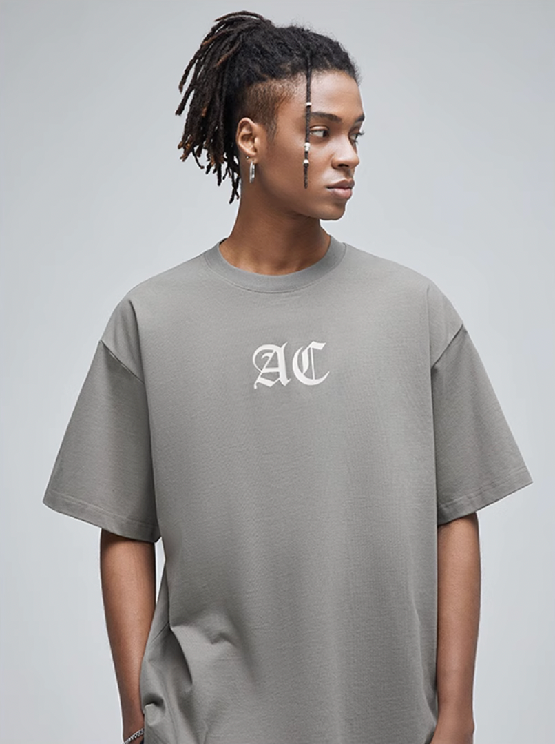 Graphic Tee | Achock Basic AC Logo Print Tee | Face 3 Face