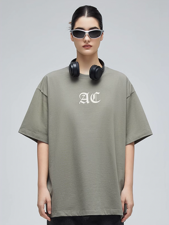 Graphic Tee | Achock Basic AC Logo Print Tee | Face 3 Face