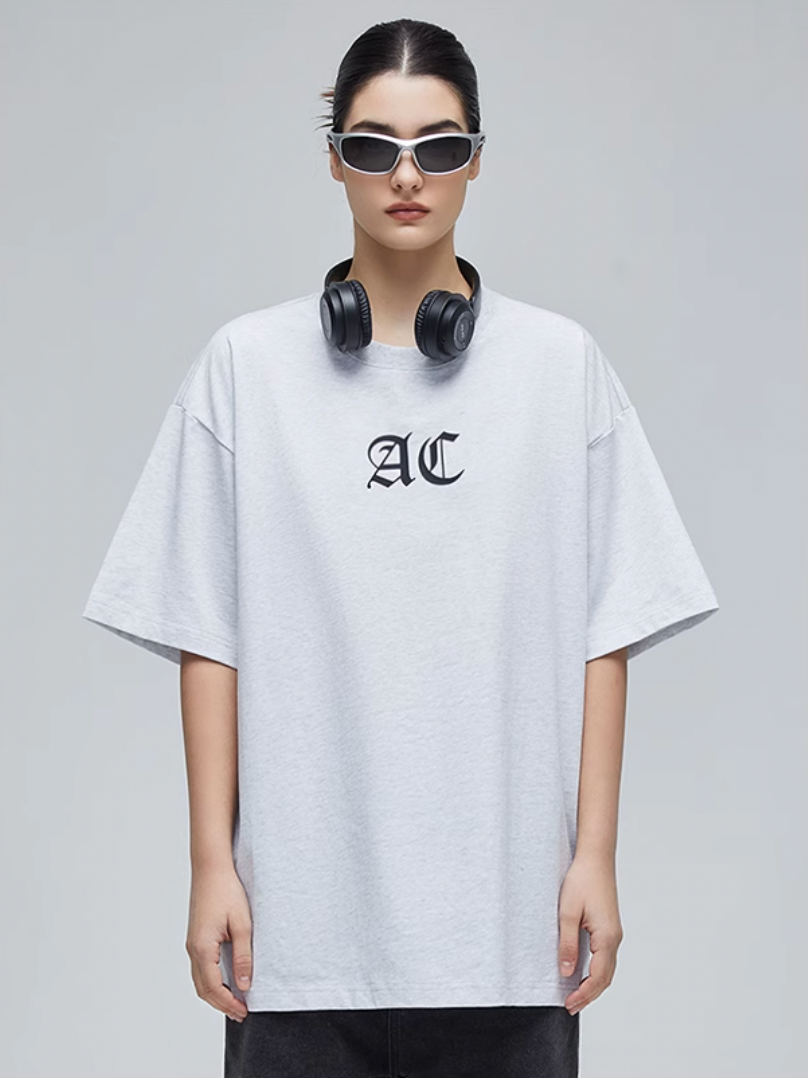 Graphic Tee | Achock Basic AC Logo Print Tee | Face 3 Face