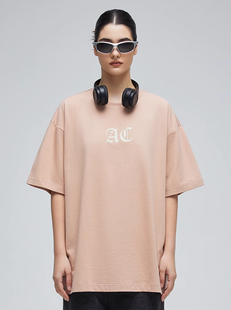 Graphic Tee | Achock Basic AC Logo Print Tee | Face 3 Face