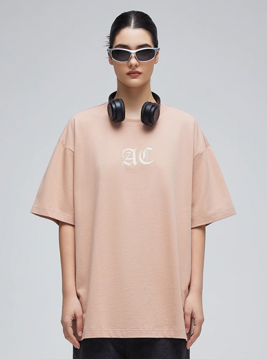 Graphic Tee | Achock Basic AC Logo Print Tee | Face 3 Face